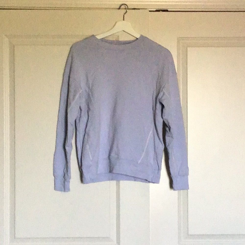 Light blue Hollister crew neck